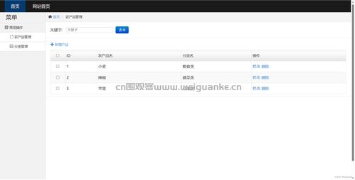 基于web的農(nóng)產(chǎn)品后臺(tái)管理系統(tǒng)java農(nóng)業(yè)信息 jsp源代碼mysql