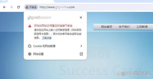 公司網(wǎng)站提示不安全的問題